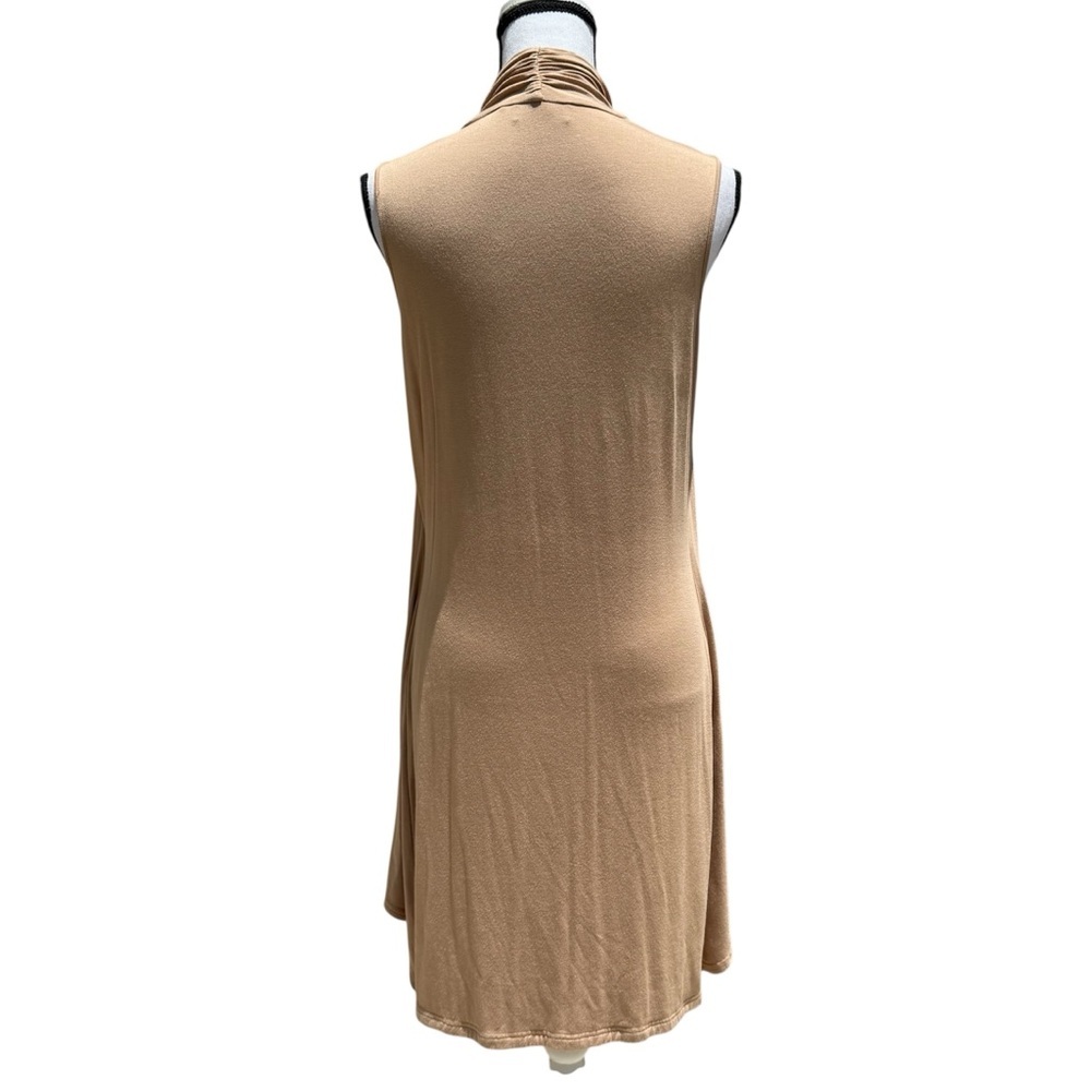 Calvin Klein Sheath Dress with Waterfall front panel. Size 6 - Picture 4 of 10